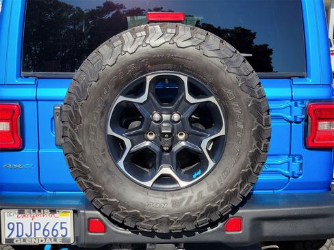 Used 2022 Jeep Wrangler Unlimited Rubicon 4xe w/ Steel Bumper Group image 22