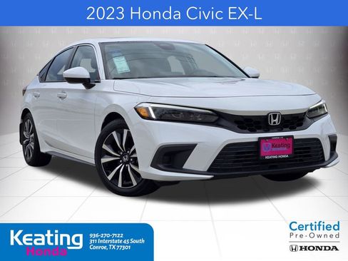 Certified 2023 Honda Civic EX-L image 1