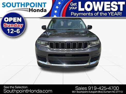 Used 2023 Jeep Grand Cherokee L Laredo w/ Luxury Tech Group I AWD/4WD image 2