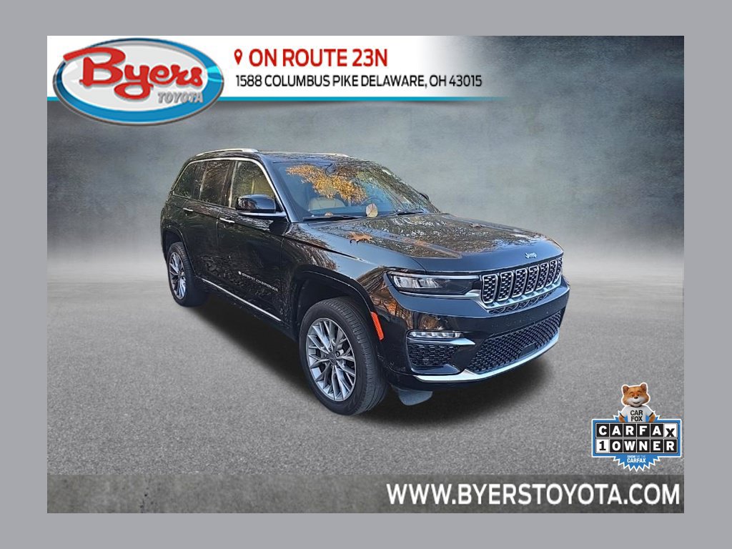 Used 2023 Jeep Grand Cherokee Summit w/ Adv Protech Group IV AWD/4WD image 1