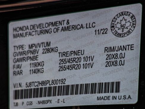 Used 2023 Acura RDX AWD w/ A-Spec & Advance Pkg image 63