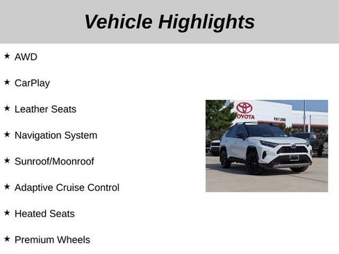 Used 2024 Toyota RAV4 XSE AWD/4WD image 5