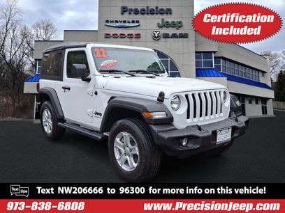 Certified 2022 Jeep Wrangler Sport S