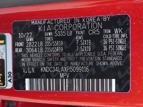 Used 2023 Kia EV6 Wind RWD image 46