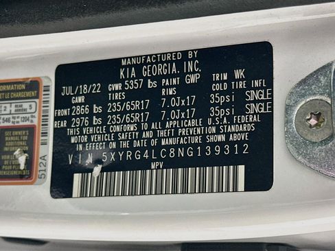 Used 2022 Kia Sorento LX FWD image 12