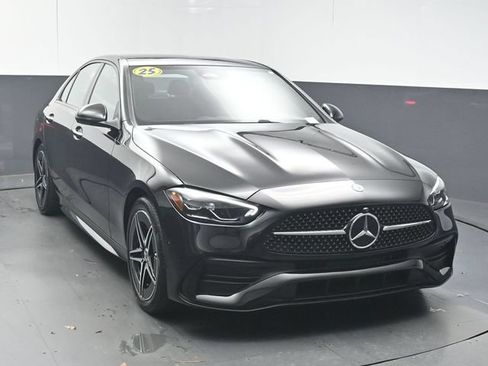 Certified 2025 Mercedes-Benz C 300 Sedan w/ AMG Line w/ Night Package image 2
