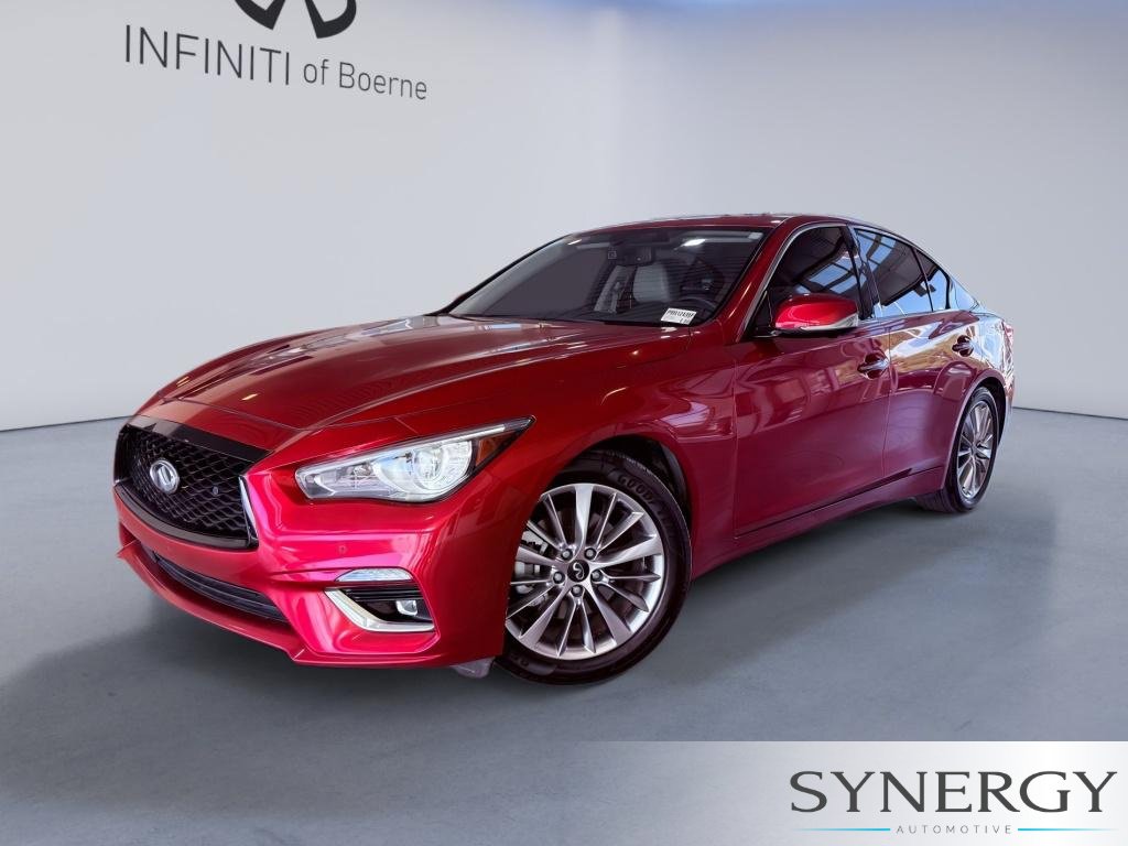 Used 2023 INFINITI Q50 Luxe w/ Cargo Package RWD image 1