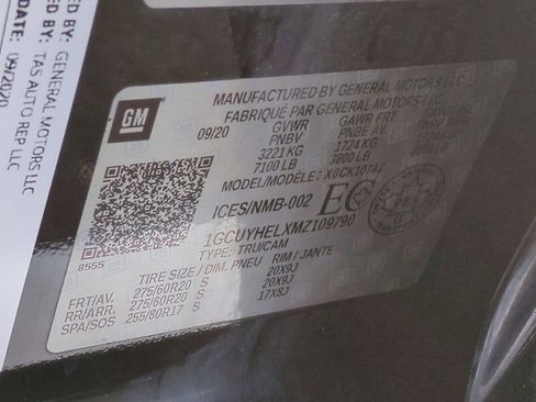 Used 2021 Chevrolet Silverado 1500 High Country w/ Technology Package image 43