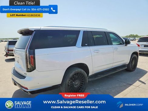 Used 2021 Cadillac Escalade ESV Premium Luxury RWD image 4