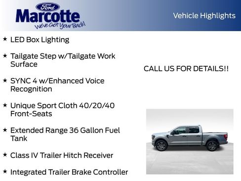 Used 2023 Ford F150 XL w/ STX Appearance Package AWD/4WD image 14