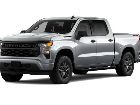 New 2026 Chevrolet Silverado 1500 Custom w/ Turbomax Blackout Package AWD/4WD image 34