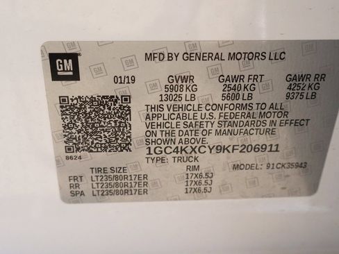 Used 2019 Chevrolet Silverado 3500 LTZ w/ Duramax Plus Package image 59