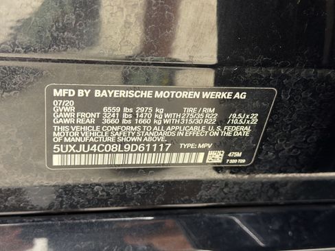 Used 2020 BMW X5 M50i w/ Executive Package AWD/4WD image 24
