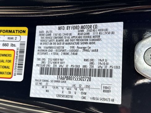 New 2025 Ford Mustang Dark Horse RWD image 25