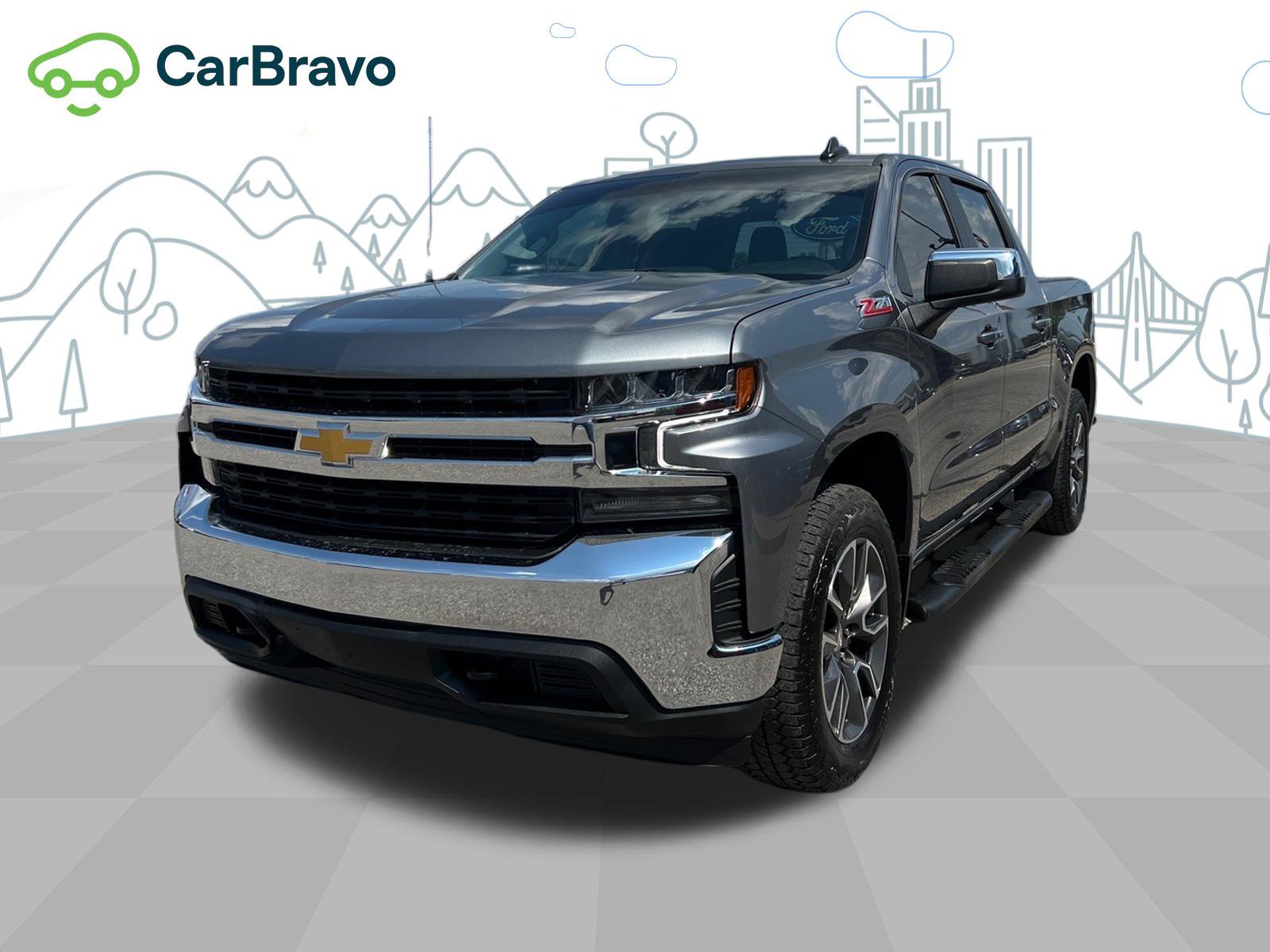 Certified 2021 Chevrolet Silverado 1500 LT w/ Z71 Off-Road Package AWD/4WD image 1