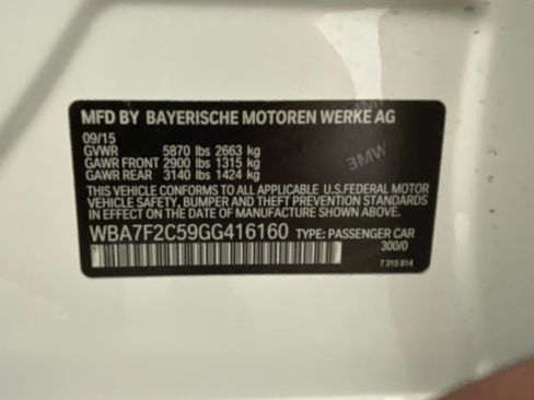 Used 2016 BMW 750i xDrive image 49