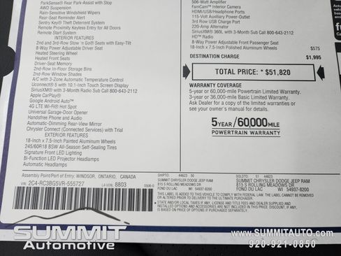 New 2027 Chrysler Pacifica Select AWD/4WD image 61
