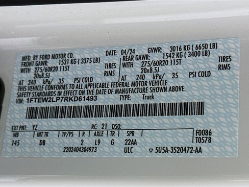 Used 2024 Ford F150 STX AWD/4WD image 12