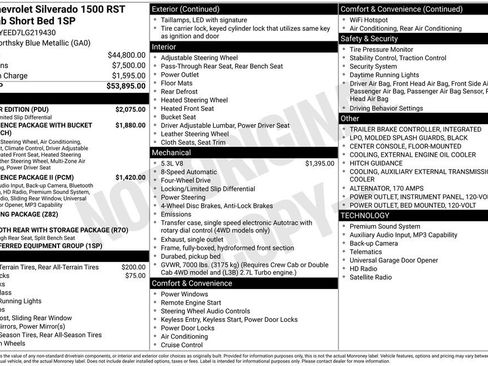 Used 2020 Chevrolet Silverado 1500 RST w/ All-Star Edition AWD/4WD image 29