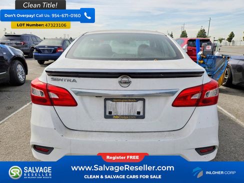 Used 2018 Nissan Sentra S w/ S Midnight Style Package image 8