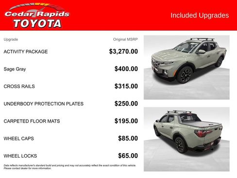 Used 2022 Hyundai Santa Cruz SEL w/ Activity Package image 6