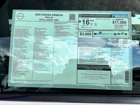 New 2026 Nissan Armada PRO-4X w/ Captain's Chari Seat Package image 19