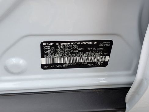 New 2026 Mitsubishi Outlander Sport SE image 35