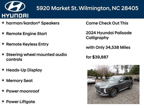 Used 2024 Hyundai Palisade Calligraphy image 6