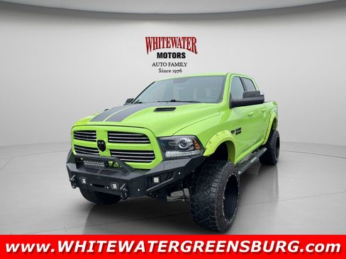 Used 2017 RAM 1500 Sport w/ Sublime Green Sport Package AWD/4WD image 1