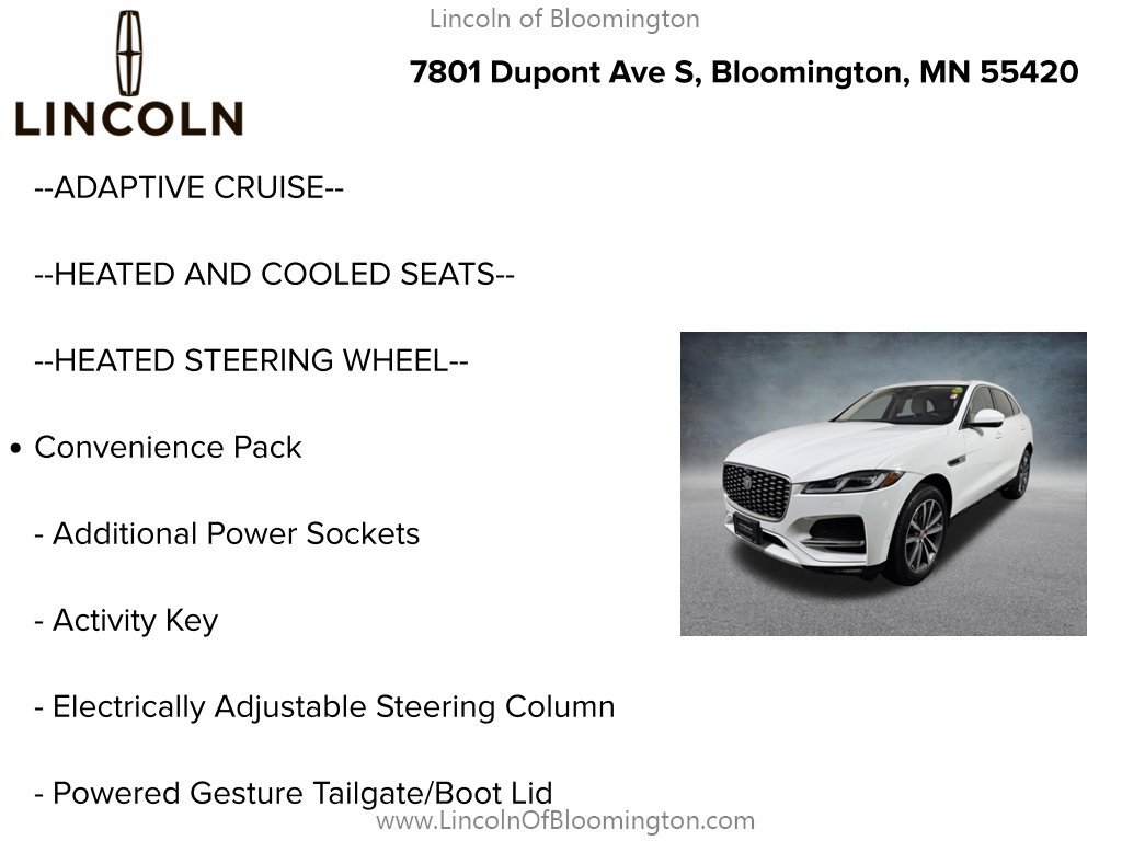 Used 2021 Jaguar F-PACE S AWD/4WD image 4