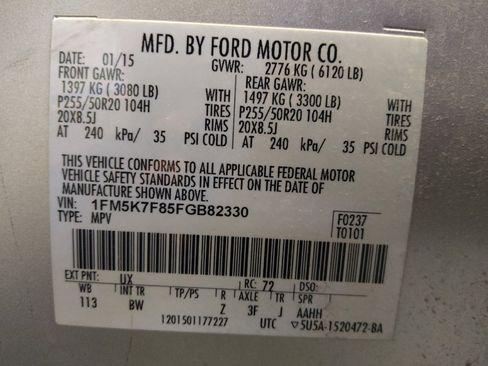 Used 2015 Ford Explorer Limited FWD image 33