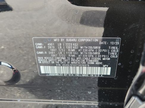 New 2026 Subaru Forester Sport w/ Sport Plus Package image 13