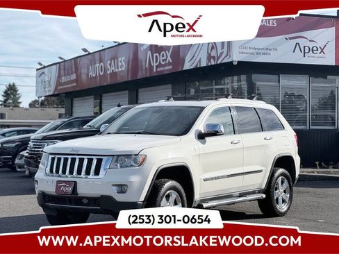 Used 2012 Jeep Grand Cherokee Overland w/ Mopar Chrome Edition Group AWD/4WD image 1