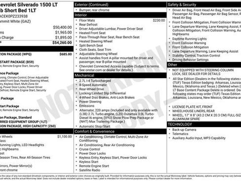 Used 2023 Chevrolet Silverado 1500 LT w/ Protection Package RWD image 4