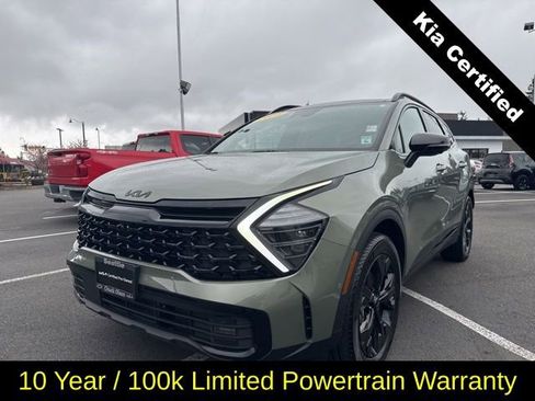 Certified 2025 Kia Sportage X-Line Prestige image 1