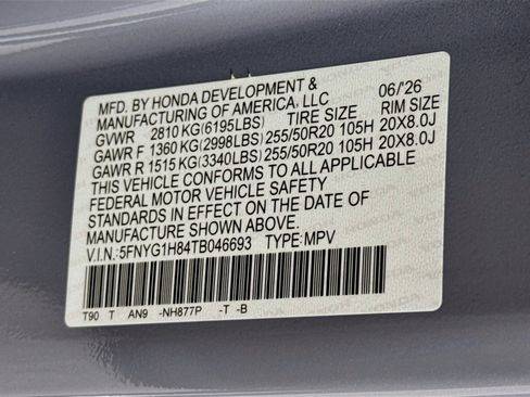 New 2026 Honda Pilot Elite image 35