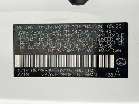 Used 2023 Lexus RC 350 F Sport AWD/4WD image 29