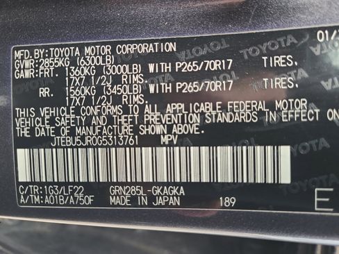 Used 2016 Toyota 4Runner TRD Pro AWD/4WD image 34