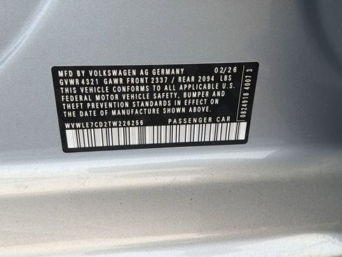 New 2026 Volkswagen GTI S FWD image 45