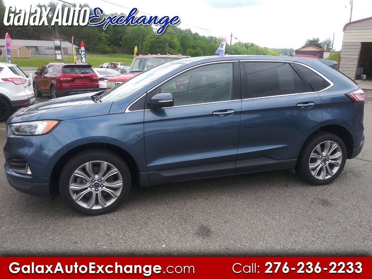 Used 2019 Ford Edge Titanium w/ Equipment Group 301A AWD/4WD image 1