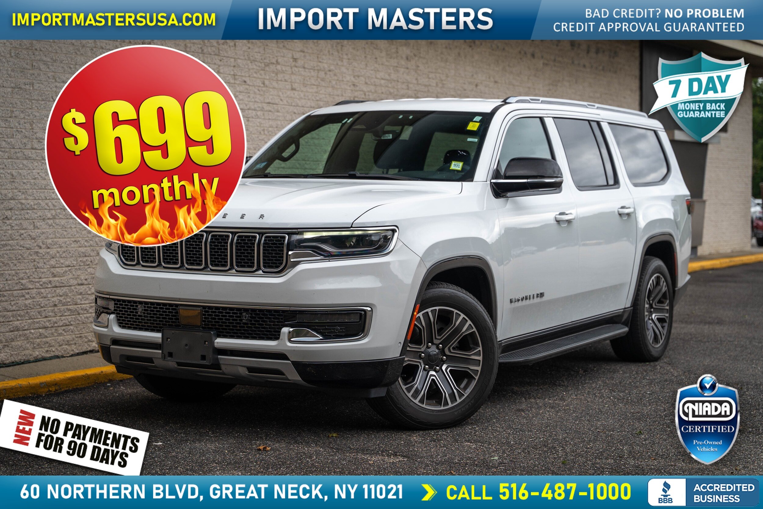 Used 2024 Jeep Wagoneer L Series II w/ Flexible Seating Group AWD/4WD image 1