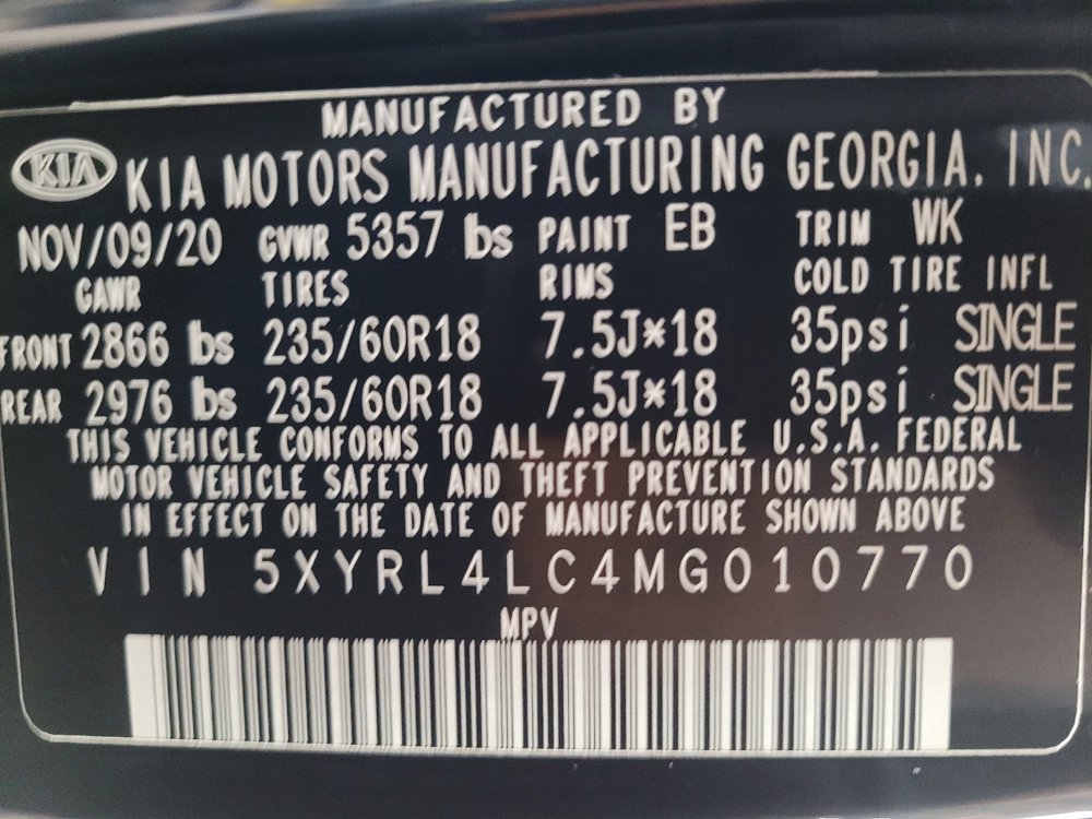 Used 2021 Kia Sorento S FWD image 33