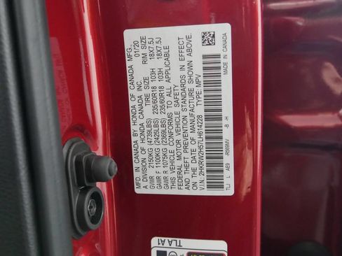 Certified 2020 Honda CR-V EX image 17