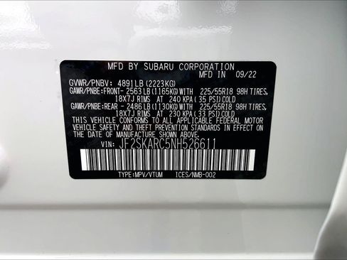 Certified 2022 Subaru Forester Touring image 29