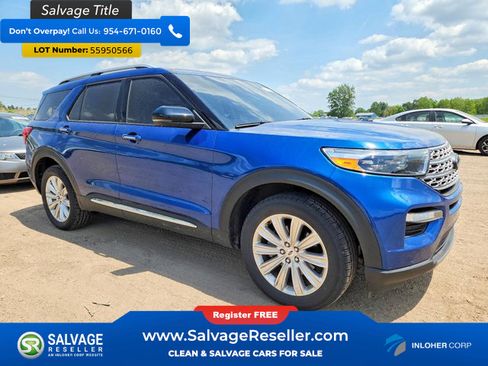 Used 2022 Ford Explorer Limited w/ Equipment Group 301A AWD/4WD image 5