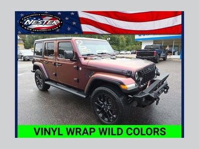 Used 2024 Jeep Wrangler Unlimited Sahara w/ Technology Group