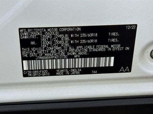Used 2023 Subaru Solterra AWD image 28