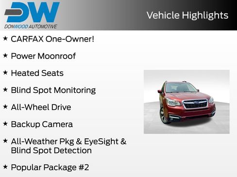 Used 2017 Subaru Forester 2.5i Premium AWD/4WD image 6