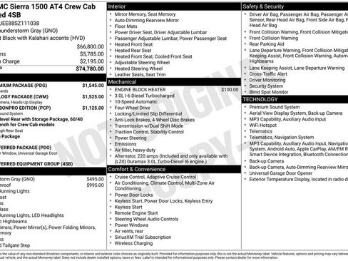 Used 2025 GMC Sierra 1500 AT4 w/ AT4 Premium Package AWD/4WD image 40