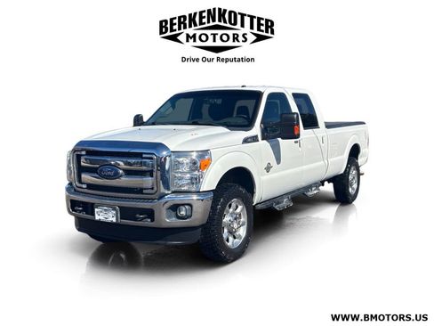 Used 2015 Ford F350 Lariat w/ Snow Plow Prep Package AWD/4WD image 3